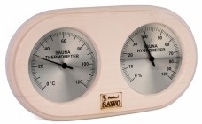 Термогигрометр 222-THA, осина, SAWO