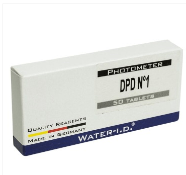 Таблетки для фотометр AquaViva PoolLab DPD-1,Water-id,  50шт/1уп