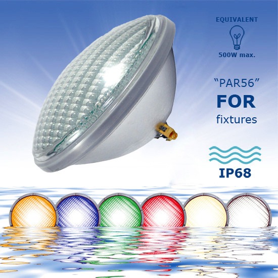 Лампа прожектора светодиодная AquaViva PAR56-546LED RGB
