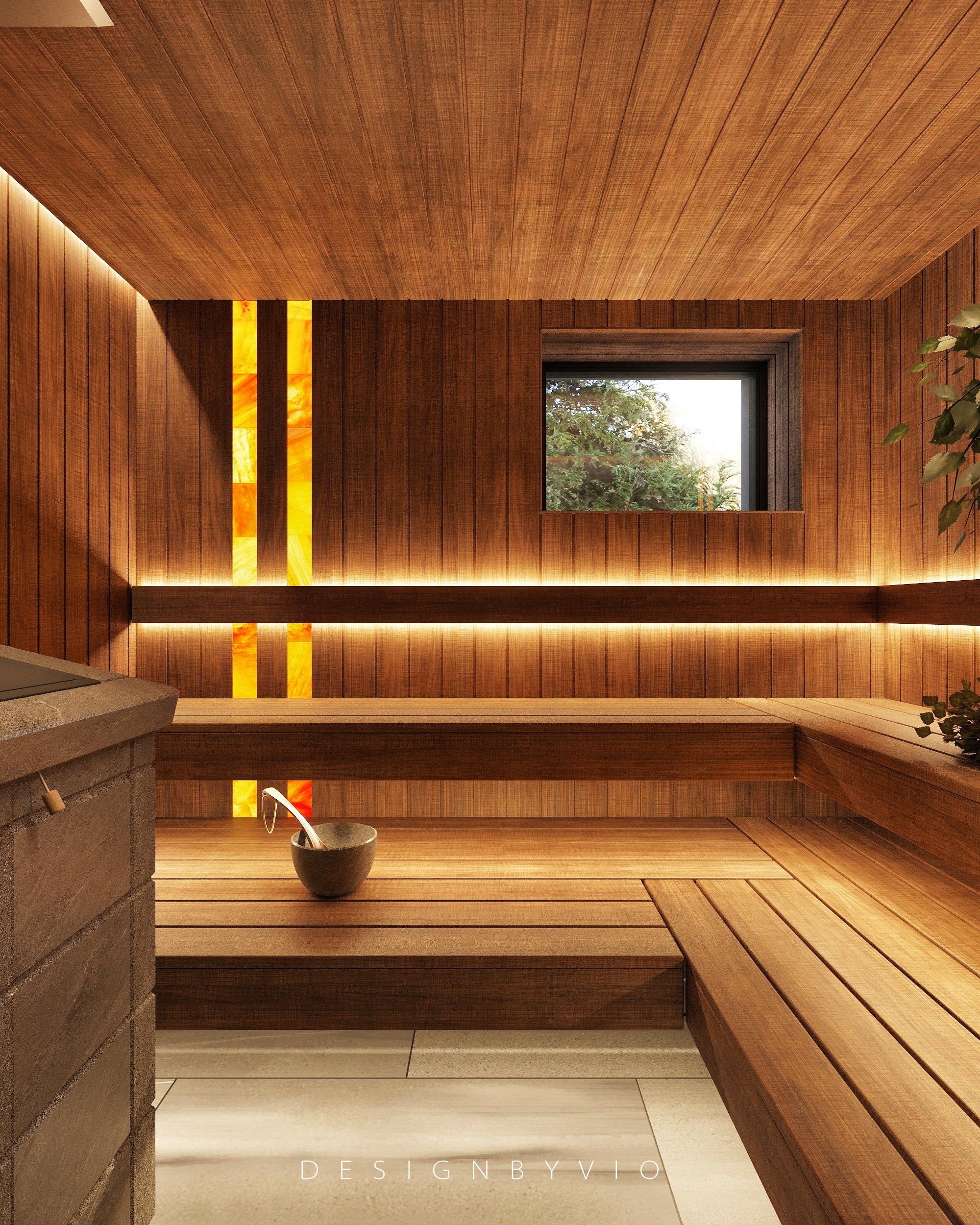 баня в современном дизайне